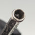 Antique Mechanical Pencil Telescopic 60-93mm Magic Pencil Silver Plated Glass Decor